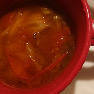 ウインナートマトスープ